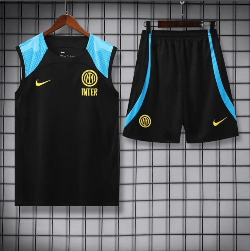23-24 Inter Milan Training Vest Kit S-XXL Soccer Jerseys 3