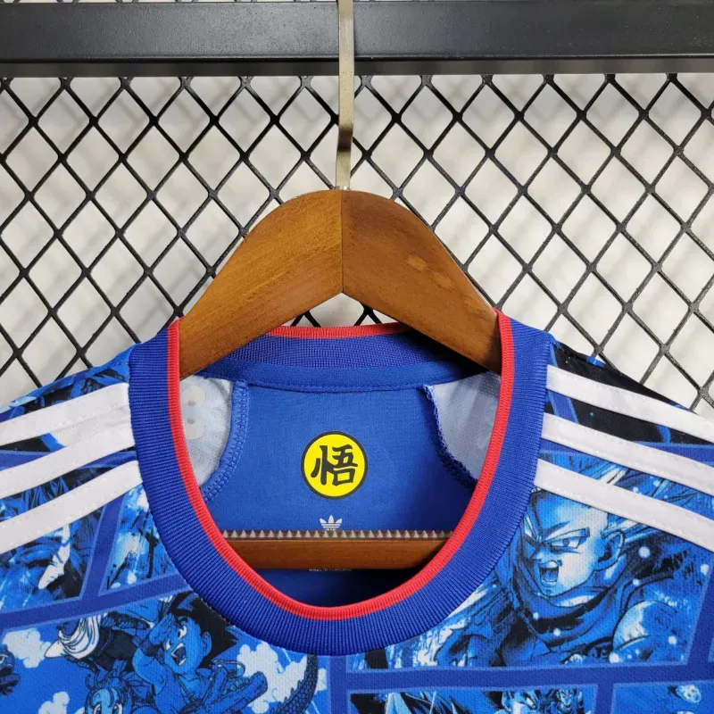 2024 Japan Dragon Ball Goku KIt Special Edition Blue Shirt Football AAAAJersey Supplier 3