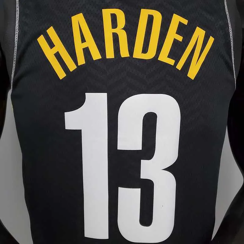 New Brooklyn Nets Harden #13 City Edition Black 5