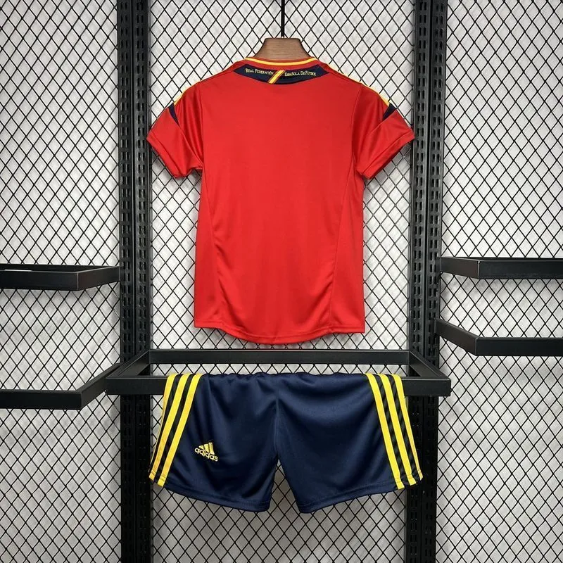 2012 Spain Home Retro Kid Kits Youth Apparels Sport AAAAJersey Yupoo 1
