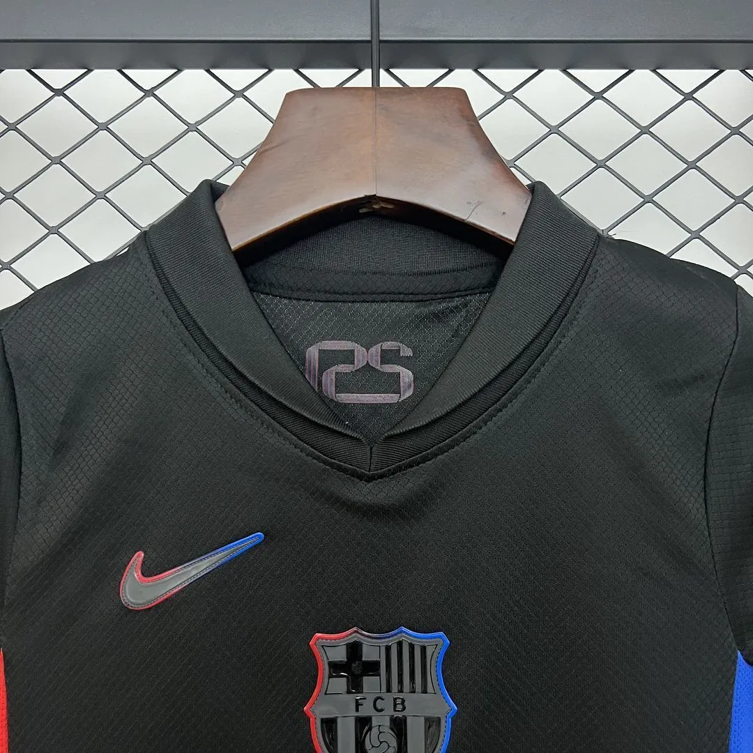 25-26 Barcelona x Travis Scott Away Kid Kits Youth Apparels AAAAJersey Wholesale Yupoo 8