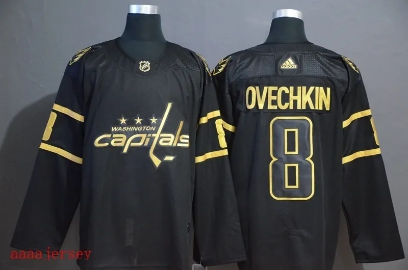 Washington Capitals ice hockey jersey M-3XL 华盛顿首都队冰球服 2