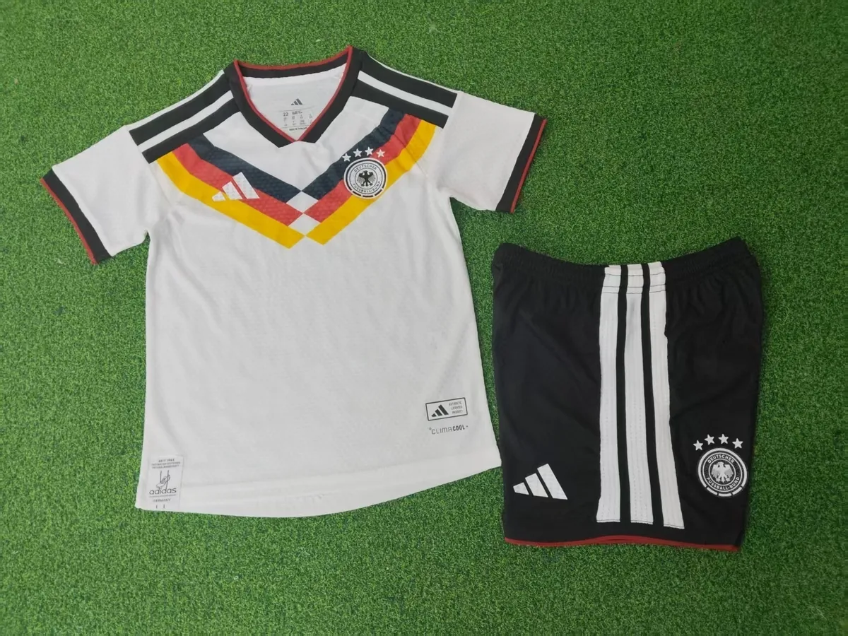 2026 World Cup Germany Home Kids Kit Soccer Player Version Youth Apparels AAAAJersey Supply Yup 6