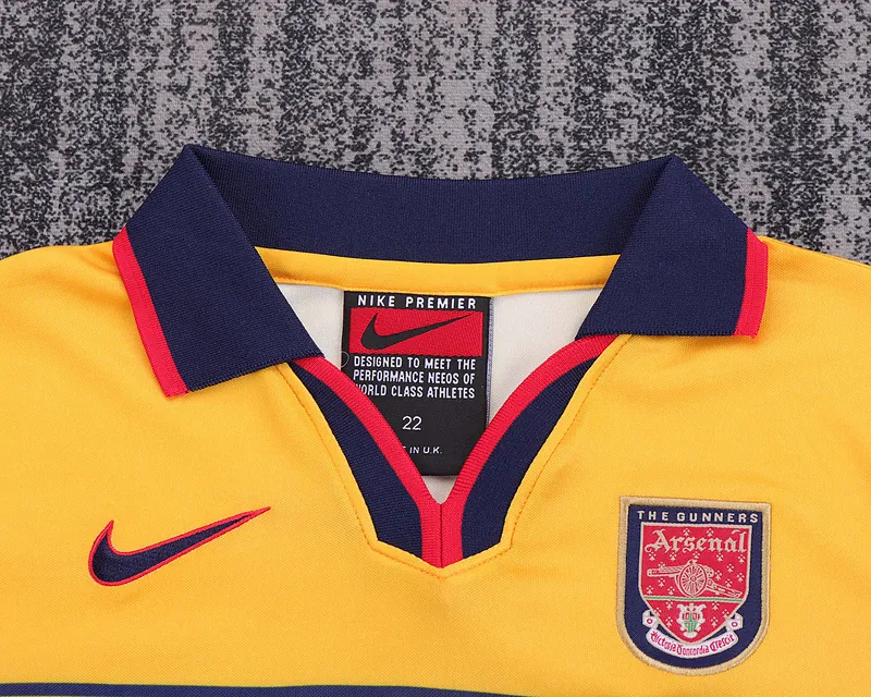 1997 Arsenal Away Retro Kid Kits Youth Apparels AAAAJersey Supplier Yupoo 6