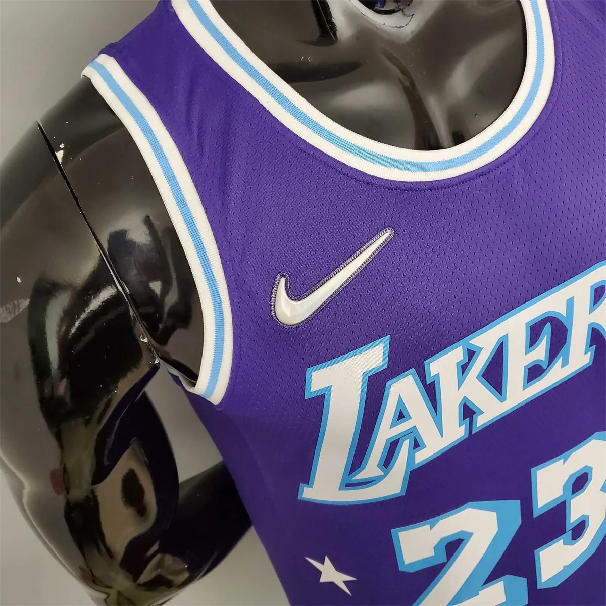 2022 75th Anniversary James #23 Lakers City Edition Purple 5