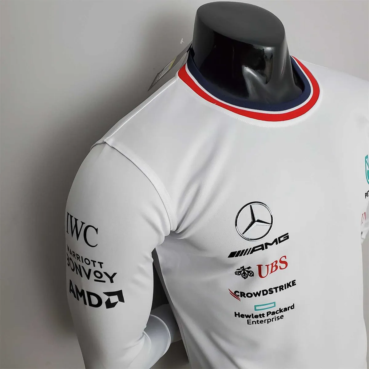F1 Formula One 2022 Mercedes Long Sleeve White 5