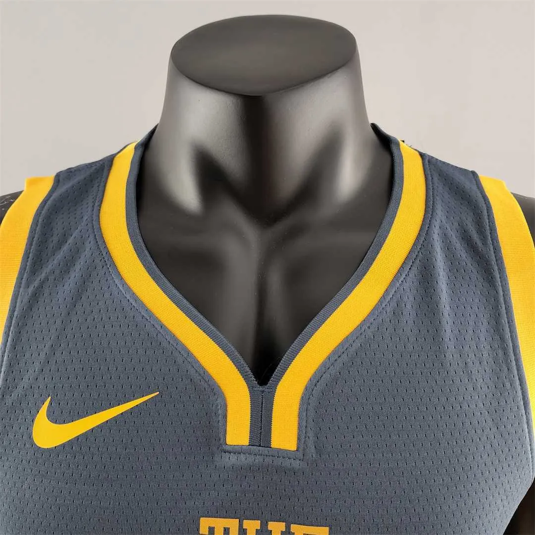 2018 YOUNG #6 Golden State Warriors Grey NBA Jersey 5