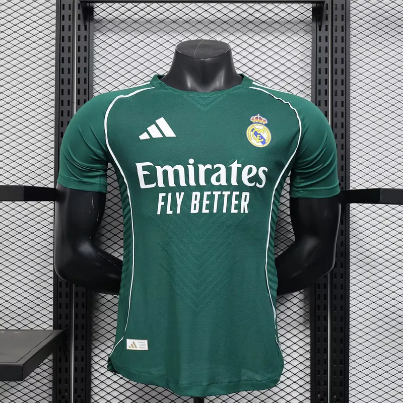 25-26 Real Madrid Green Special Edition Kit Player Version Shirt AAAAJersey Wholesale Yupoo 5
