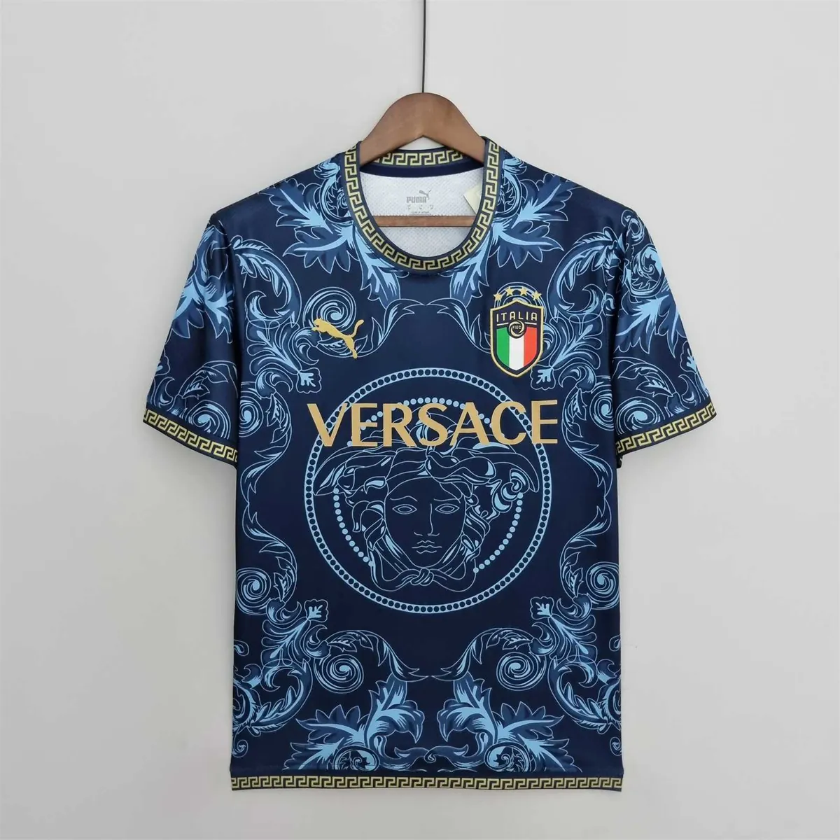 2022 Italy x Versace blue AAAAJersey Yupoo 8