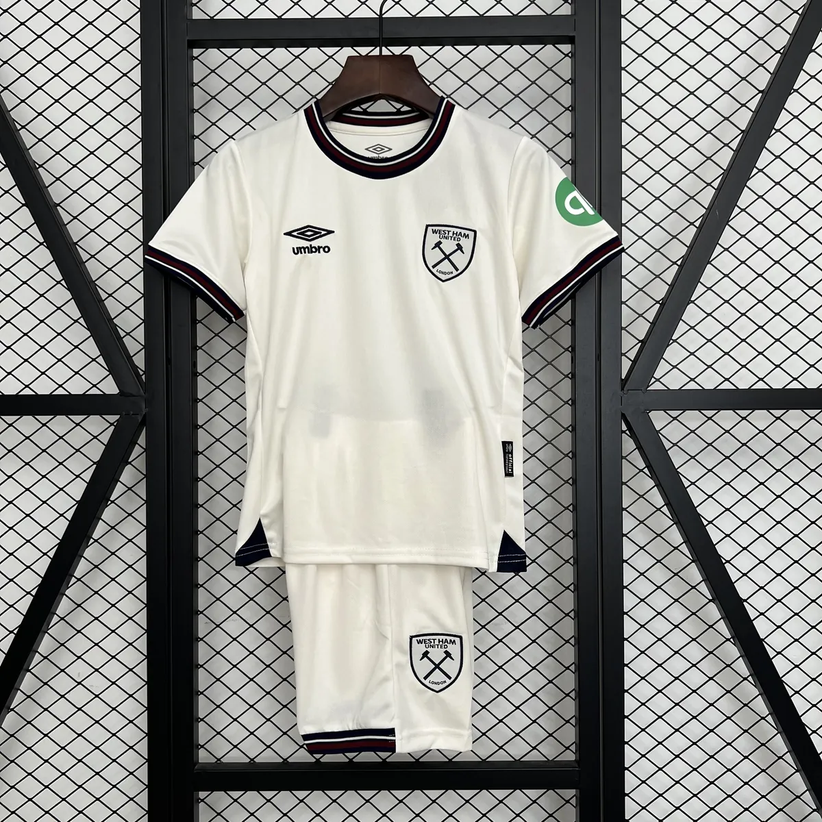 25-26 West ham United Away Kids Kit Soccer Youth Sports Suits AAAAJersey Wholesale Yupoo 7