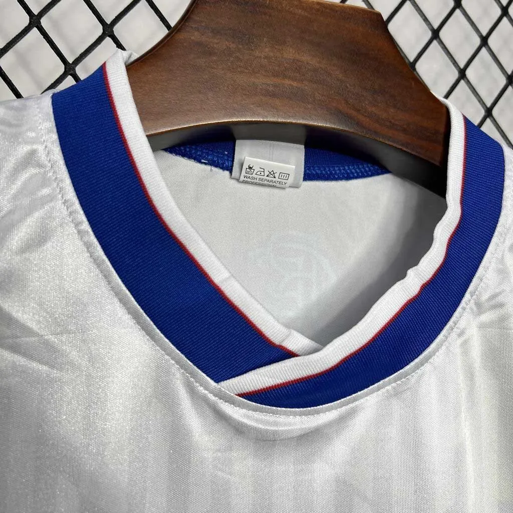90-92 Rangers Away Retro Kit Vintage Shirt Sport AAAAJersey Yupoo 3