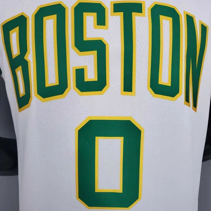 TATUM #0 Celtics White Platinum Limited 7