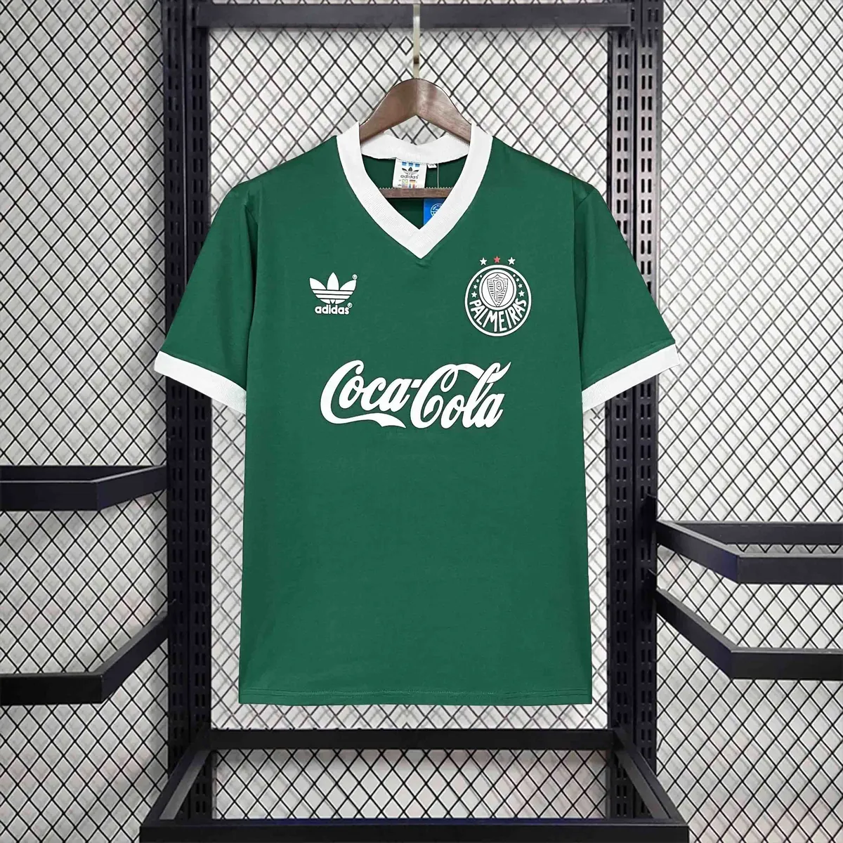 90-91 Palmeiras Home Retro Kit Vintage Shirt AAAAJersey Supplier Yupoo 6
