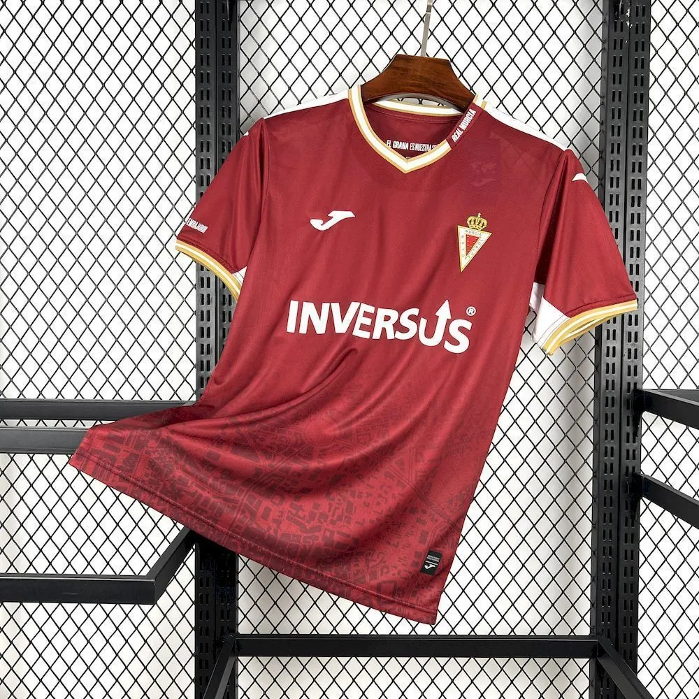 25-26 Murcia Home Kit Shirt Soccer AAAAJersey Yupoo 7