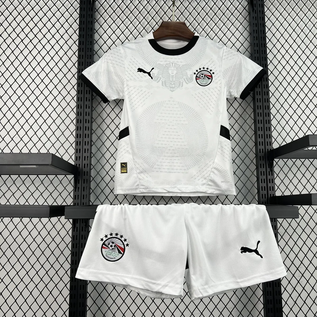 2026 World Cup Set Egypt Away Kids Kit Football Youth Apparels AAAAJersey Supply Yupoo 6 5