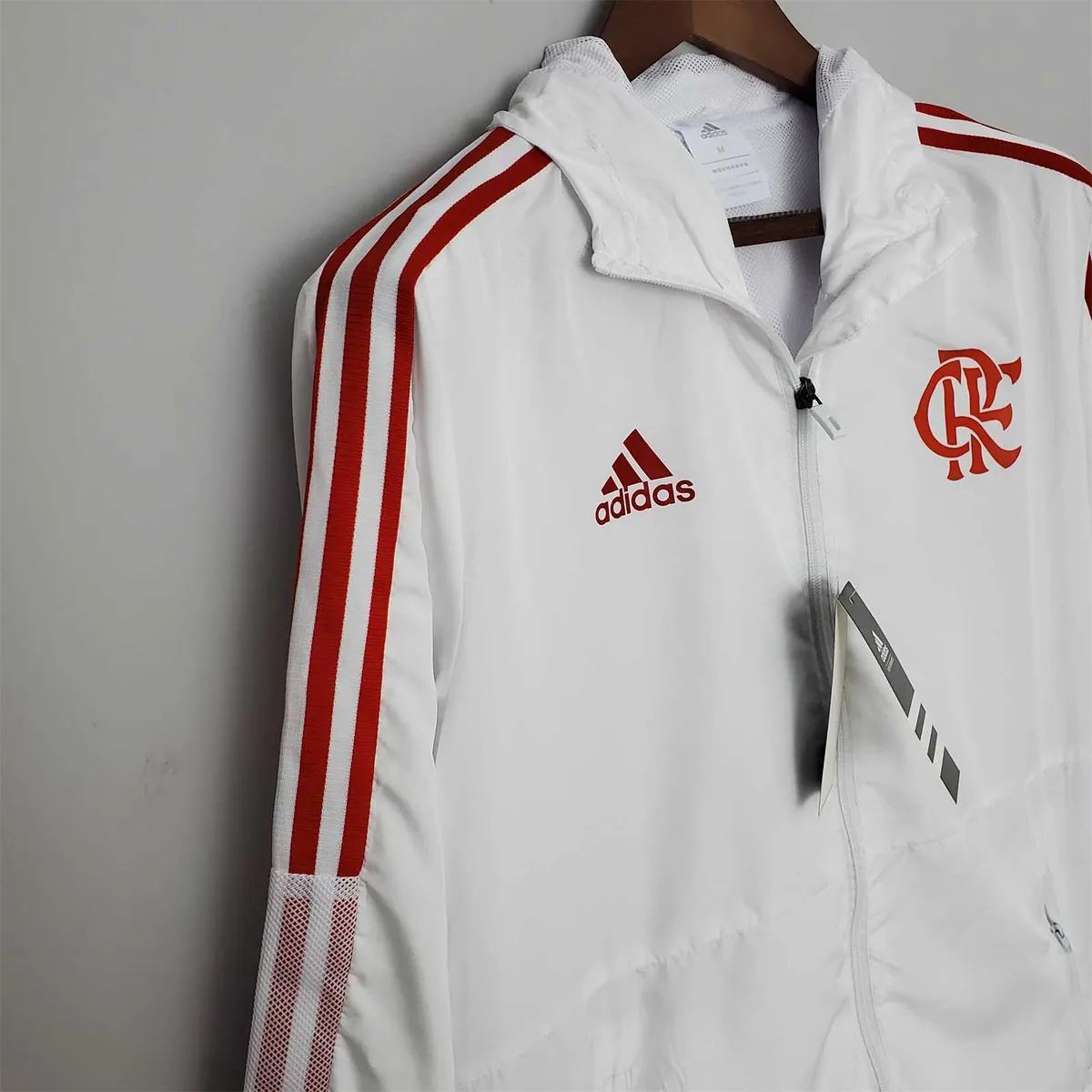 22-23 Flamengo white windbreaker 1