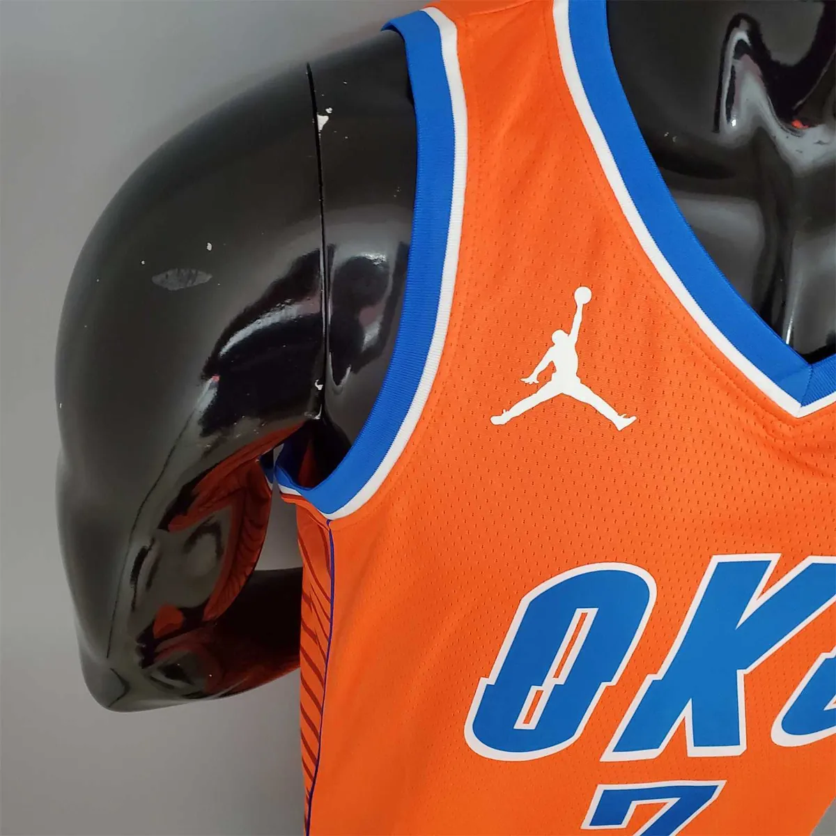 PAUL#3 Thunder Jordan Orange 4
