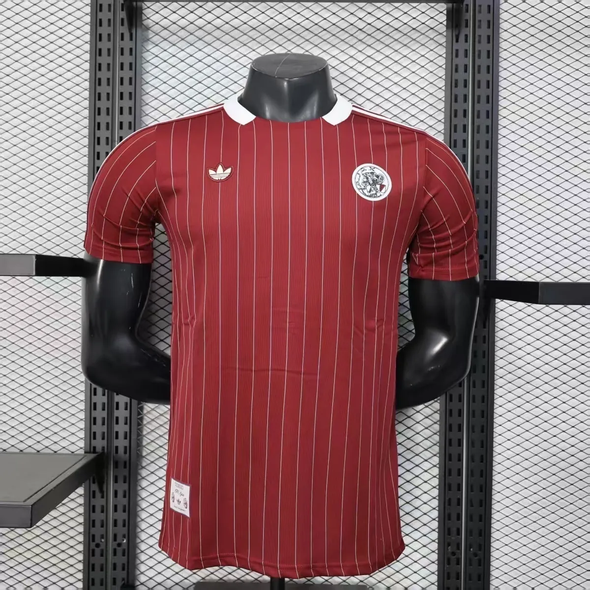 25-26 Ajax Casual Red Retro Style Football Shirt AAAAJersey Wholesale Yupoo 6