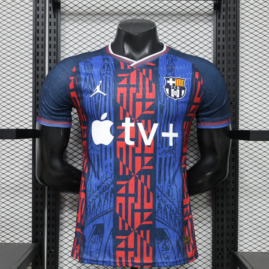 26-27 Barcelona Special Edition Player Version Football T-Shirt AAAAJersey Supplier Yupoo 6 4