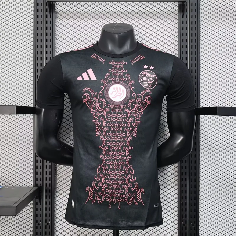 25-26 Algeria Black Special Edition Kit Player Version Shirt AAAAJersey Wholesale Yupoo-1 5