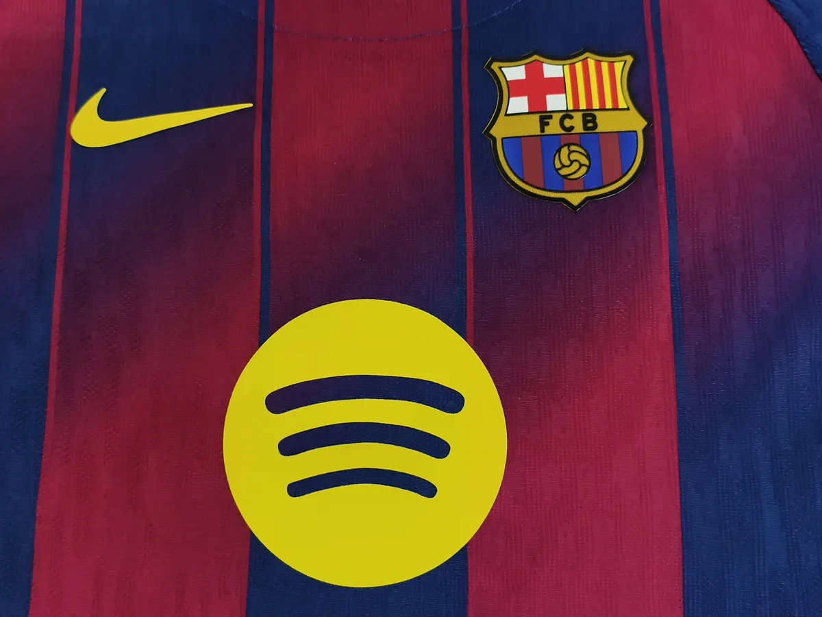 25-26 Barcelona Home Kid Kits Player Version Youth Apparels AAAAJersey Supply Yupoo 2