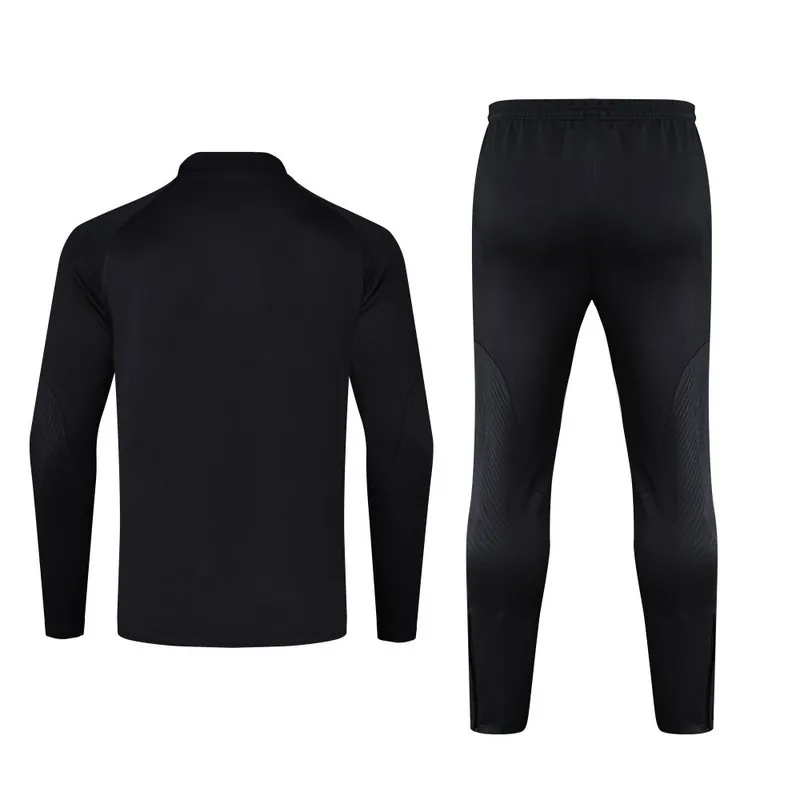 23-24 Sporting Lisbon Long Sleeve Kits Black Training Suits Football Jerseys Yupoo 3