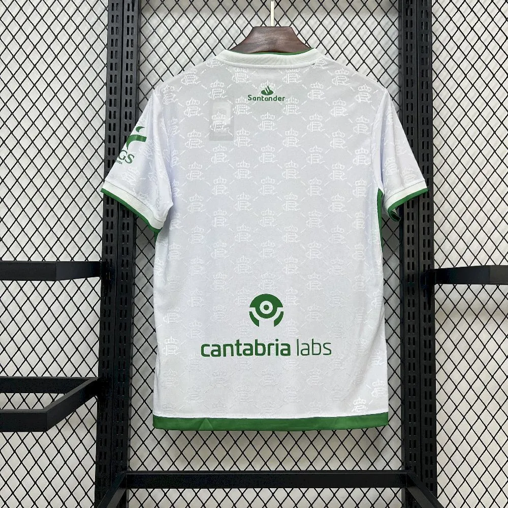 25-26 Racing de Santander Home Shirt Football Uniforms AAAAJersey Supply Yupoo 3