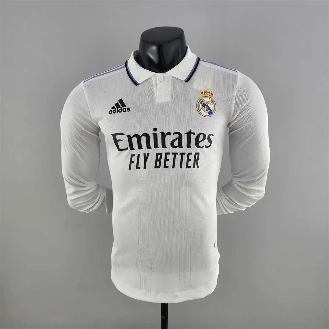 22-23 Real Madrid home long sleeve player version 10