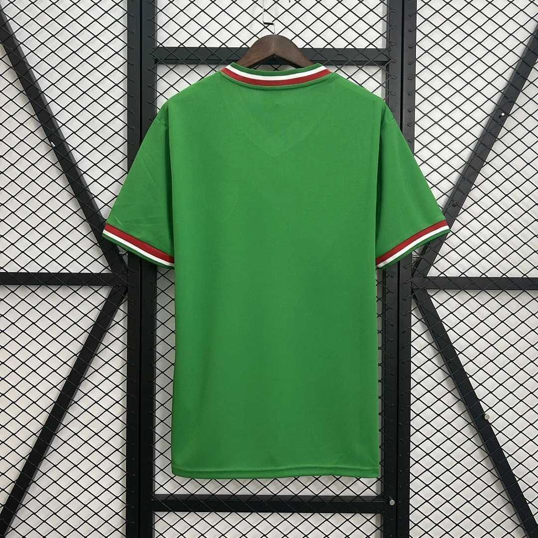 1970 Mexico Home Retro Kit Vintage Shirt AAAAJersey Supply Yupoo 2
