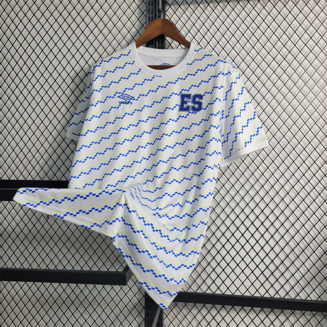 23-24 El Salvador White Training Suit Size S-XXL 2