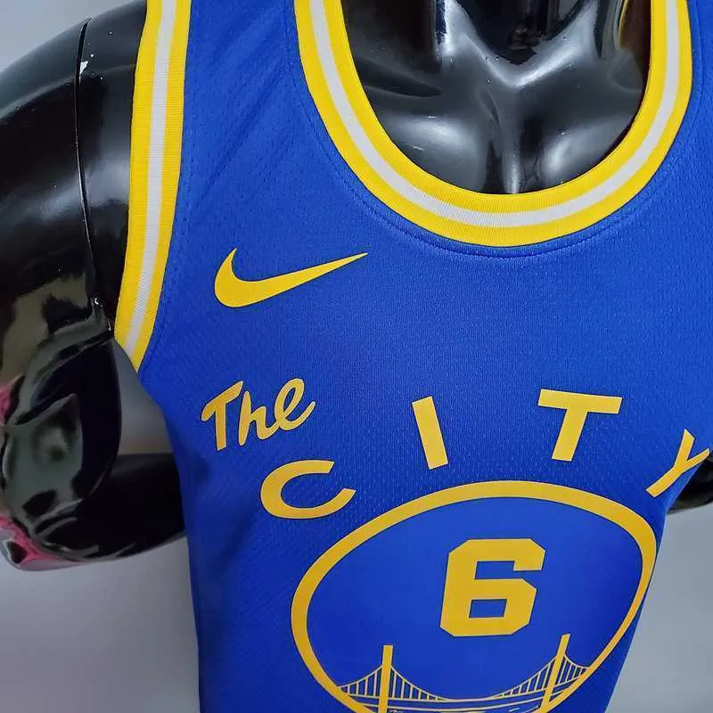 Tram version YOUNG#6 Golden State Warriors blue 4