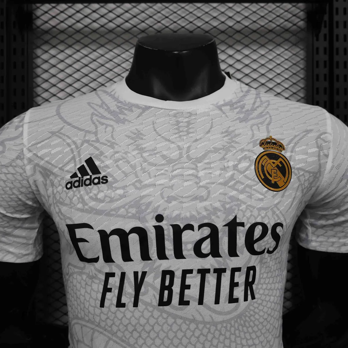 24-25 Real Madrid White Dragon Special Edition Player Version Shirt AAAAJersey Yupoo 2