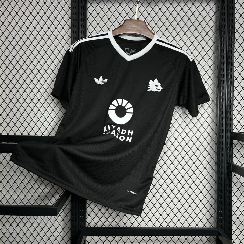 24-25 Roma Black GoalKeeper Kit Soccer Uniforms Soccer AAAAJersey Yupoo 1