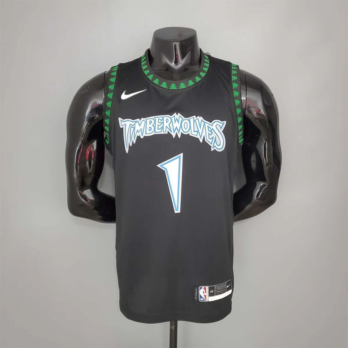 EDWARDS#1 2018 Retro Timberwolves Black 9