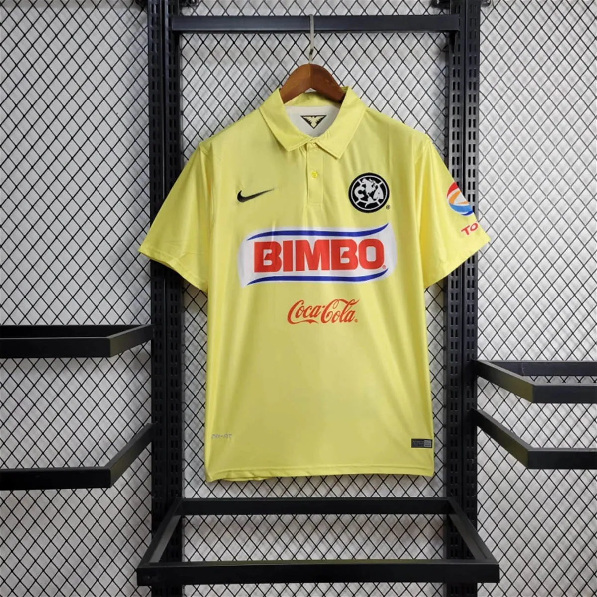 14-15 Club America Home Retro Kit Vintage Shirt Soccer AAAAJersey Yupoo 7