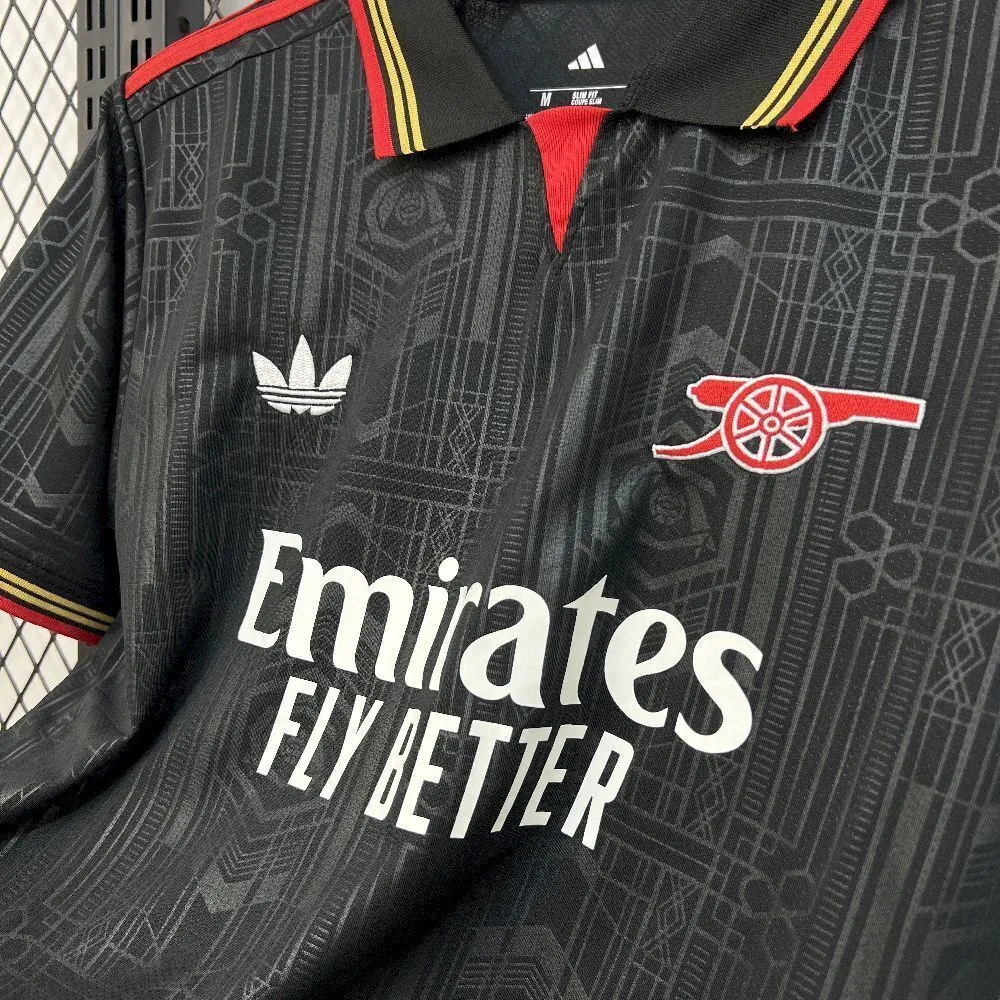25-26 Arsenal Special Edition Black T-Shirt AAAAJersey Supply Yupoo 2