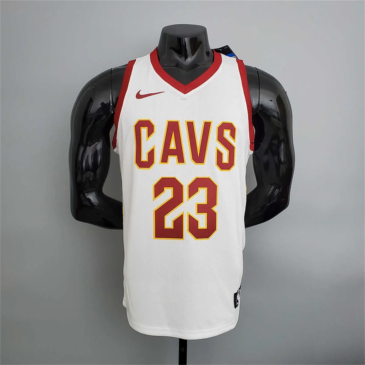 Cavaliers James #23 White 9