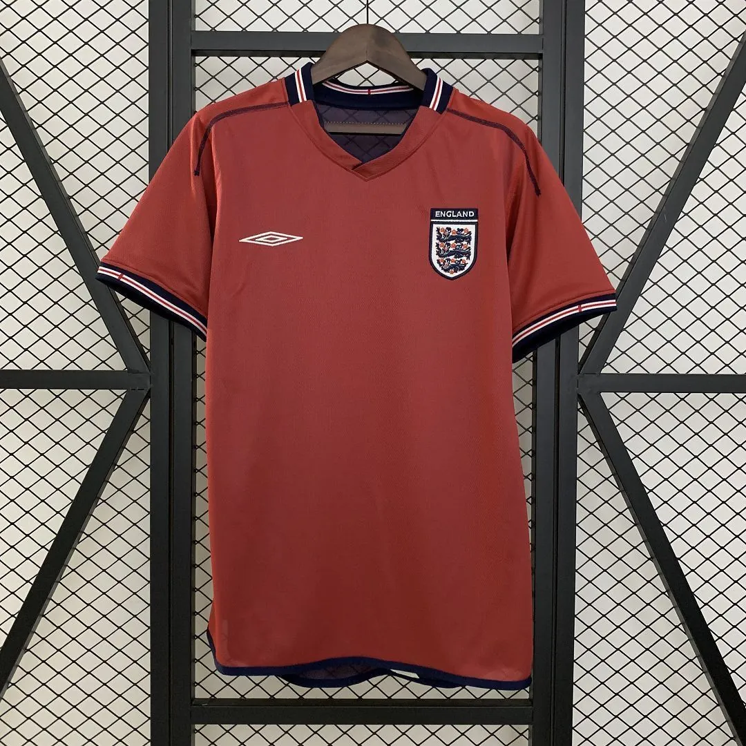 2002 England Away Retro Kit Vintage Shirt AAAAJersey Supply Yupoo 9