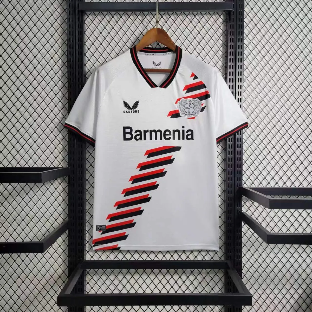23-24 Leverkusen Away S-XXL Cheap Soccer Jerseys 7