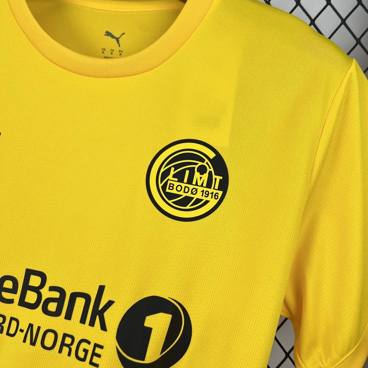 26-27 FK Bodø/Glimt Mens Home Kit Football Yellow T-Shirt AAAAJersey Supply Yupoo 3