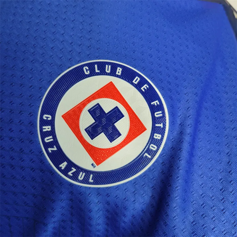 23-24 Cruz Azul Home Blue Kit Player Version Shirt Football Shirts Yupoo 8