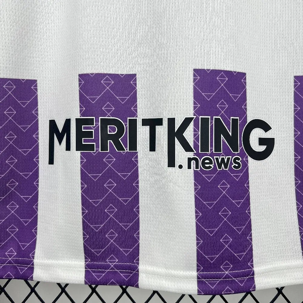 25-26 Real Valladolid Home Kit Football Apparels Sport AAAAJersey Supply Yupoo 4