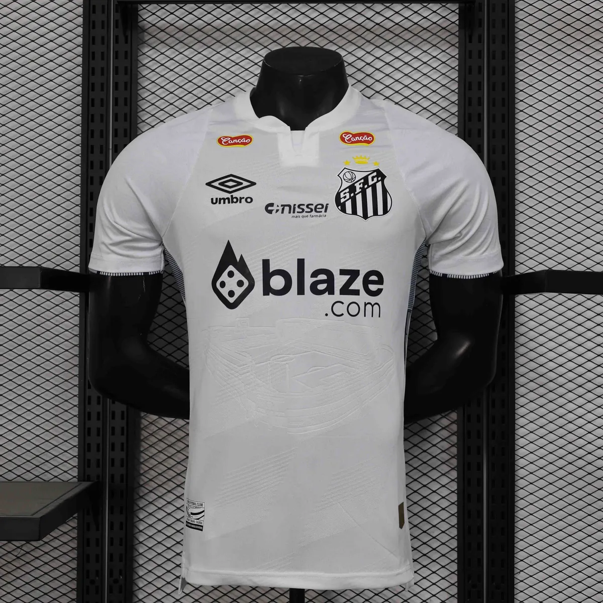 24-25 Santos Home All Sponsor Kit Player Version Shirt AAAAJersey Supplier Yupoo 7