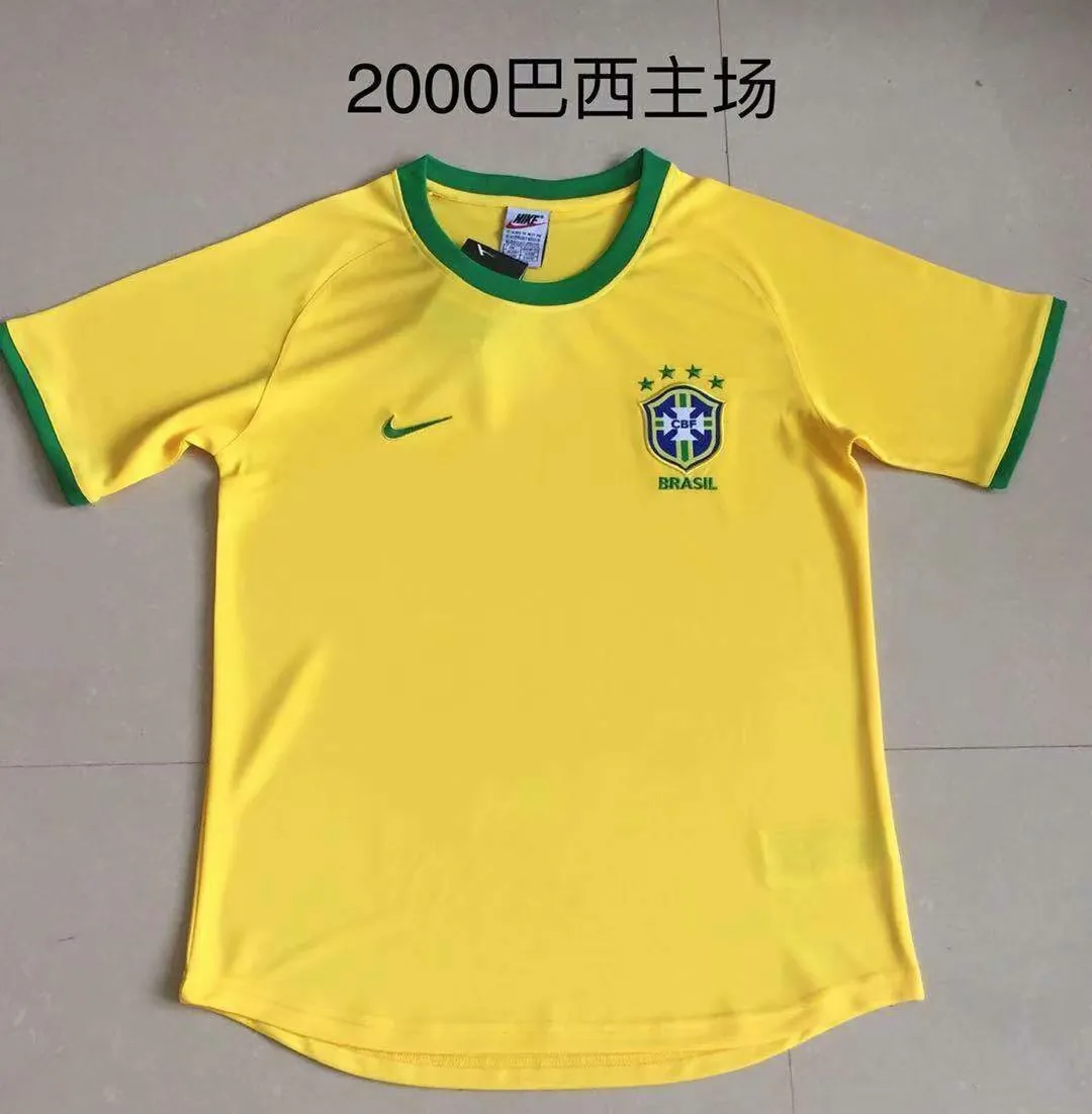 2000 Brazil home yellow 2