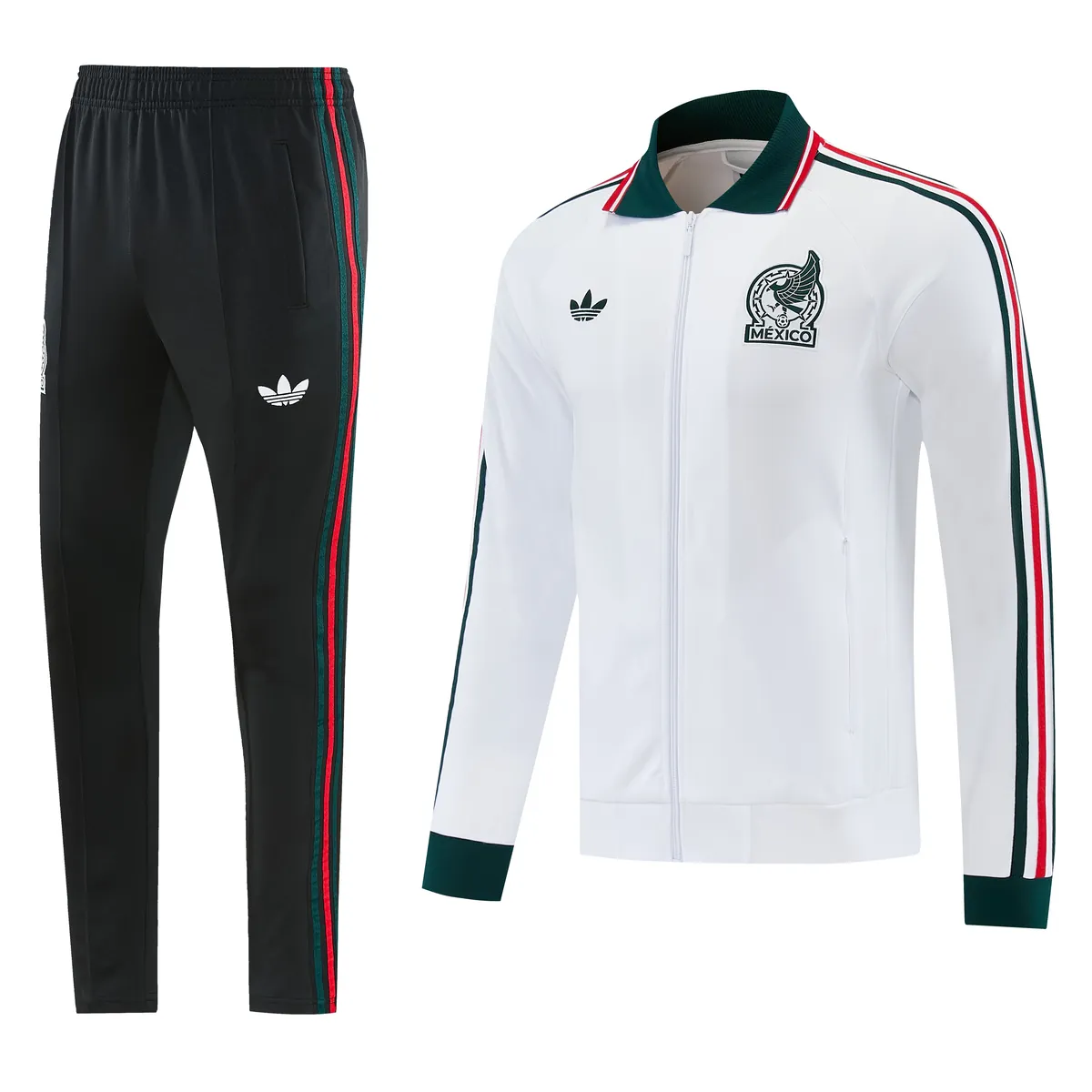 2026 Mexico Mens Kit Full Zipper Jacket Football Tracksuit Yupoo 4 1