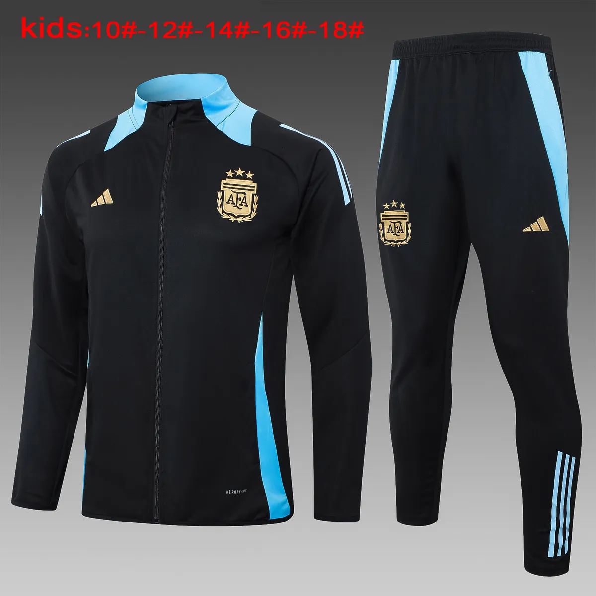 2024 Argentina Kids Jackets Football Shirts-1 1