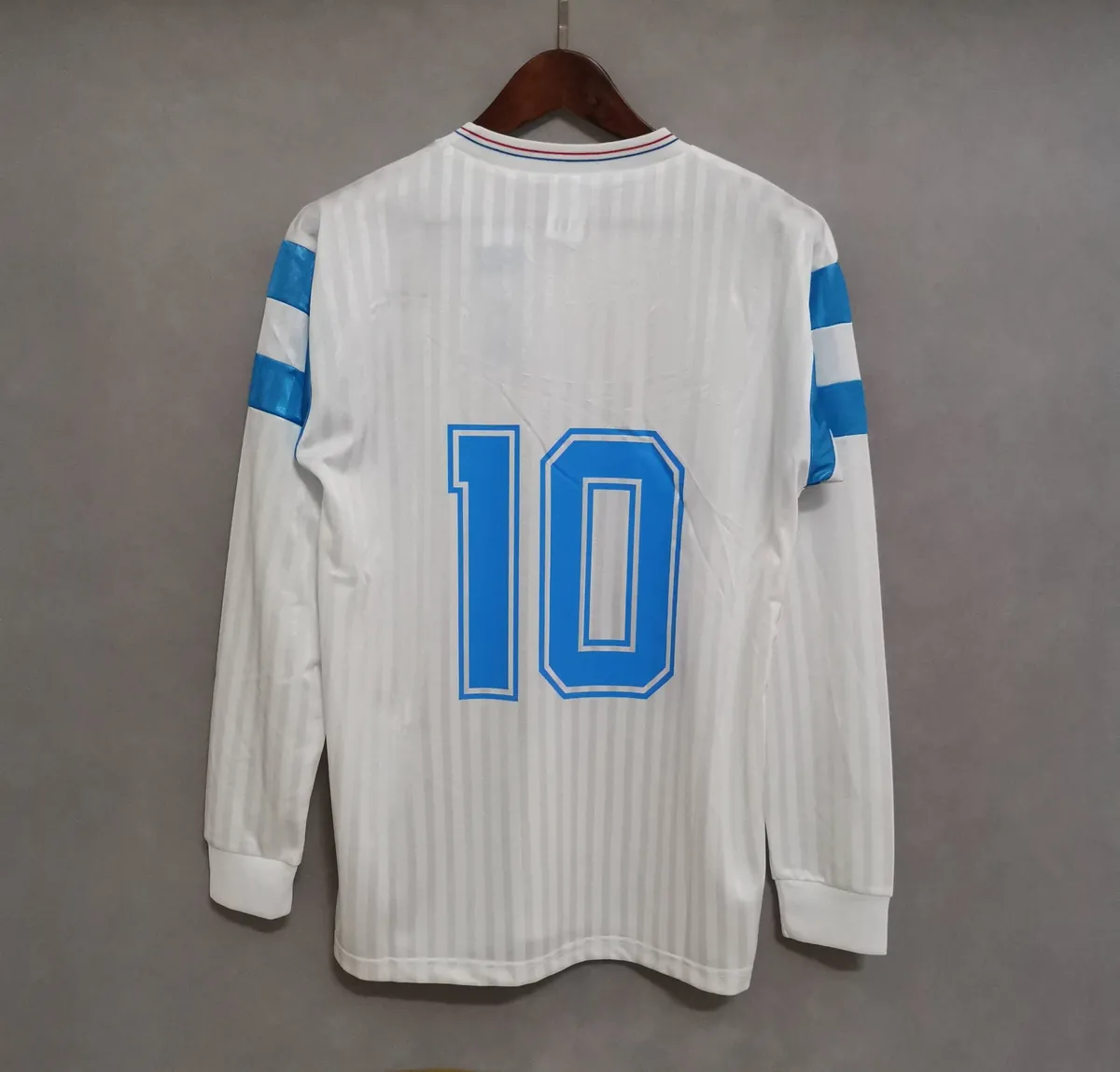 90-91 Marseille home long sleeve 3