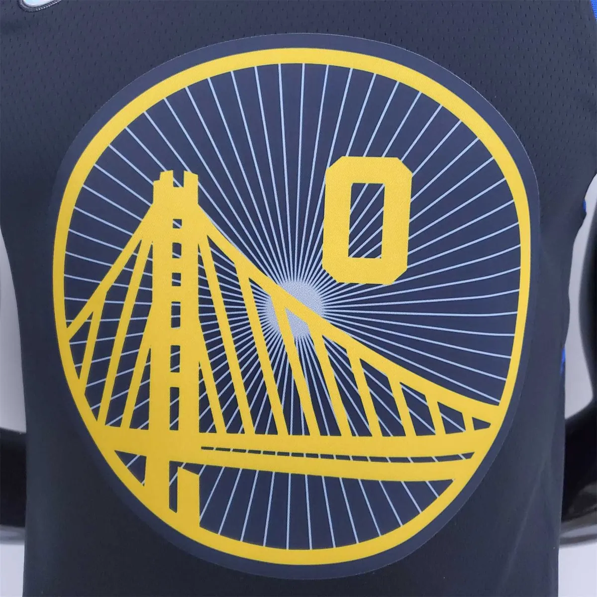2022 Season Payton II#0 Warriors City Edition Black NBA Jersey 8