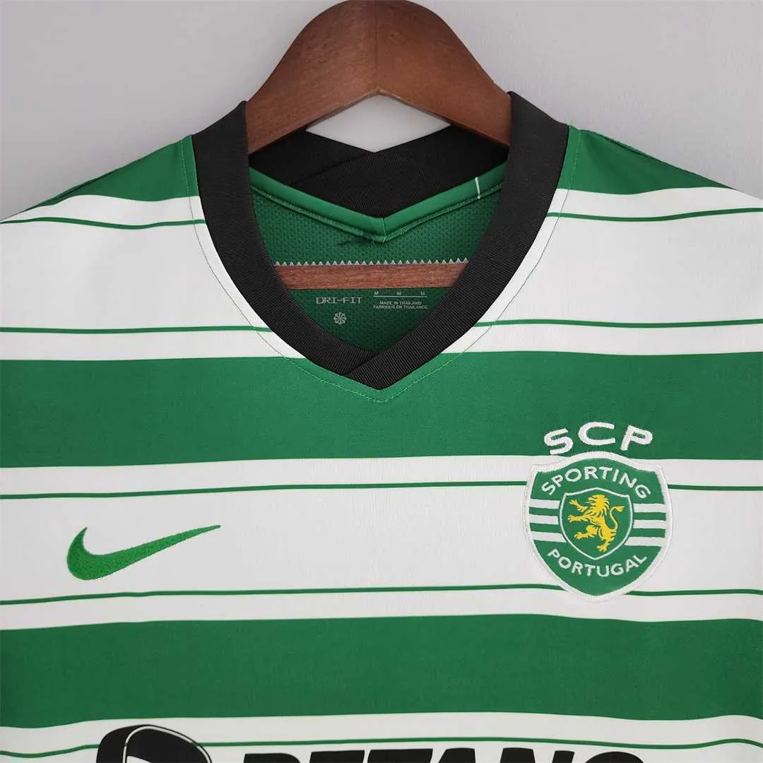 22-23 Sporting Lisbon Home Shirt Football Jerseys Yupoo 4