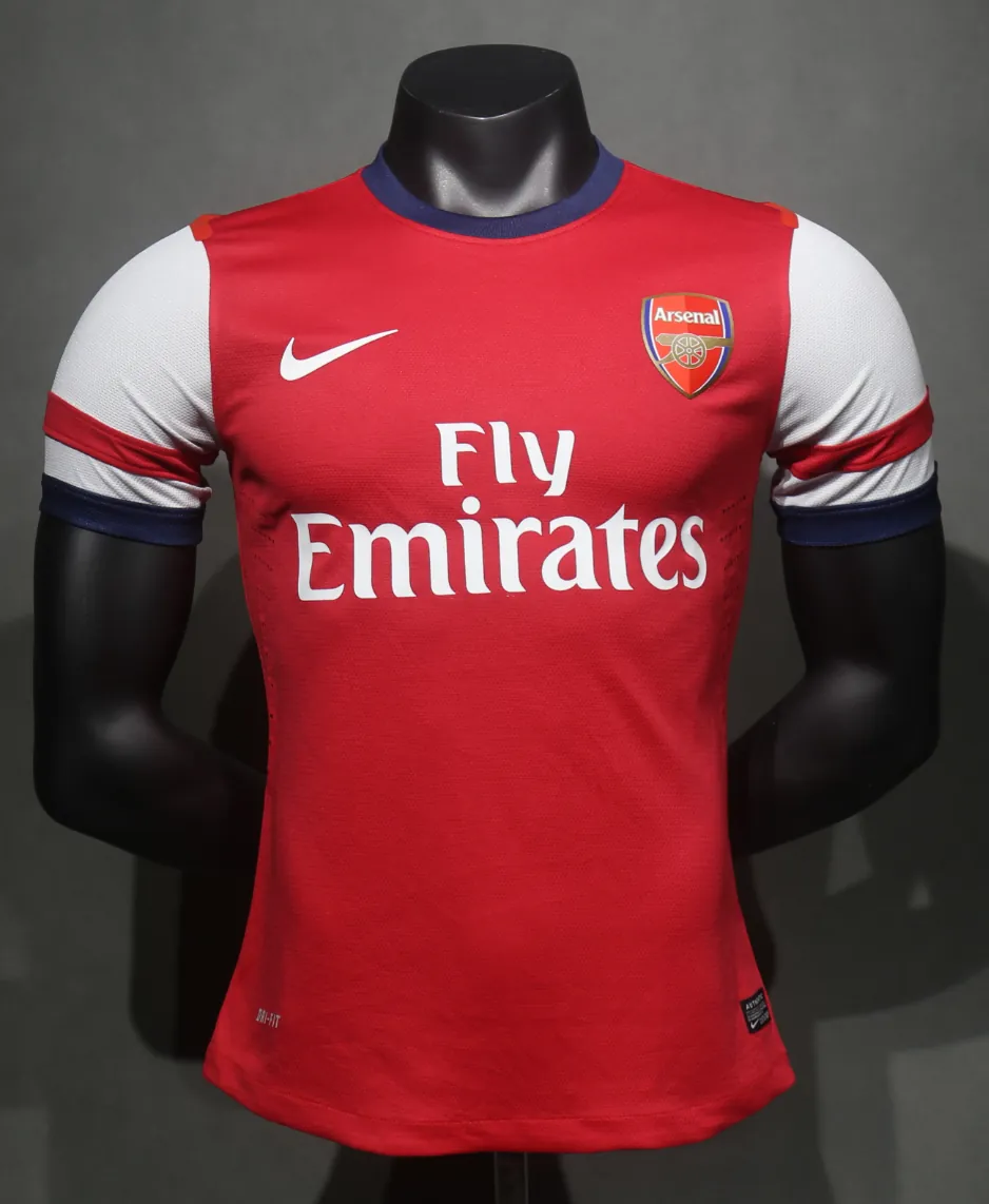 12-13 Arsenal Home Retro Kit Vintage Player Version Sino Shirt AAAAJersey Dropship Yupoo 7
